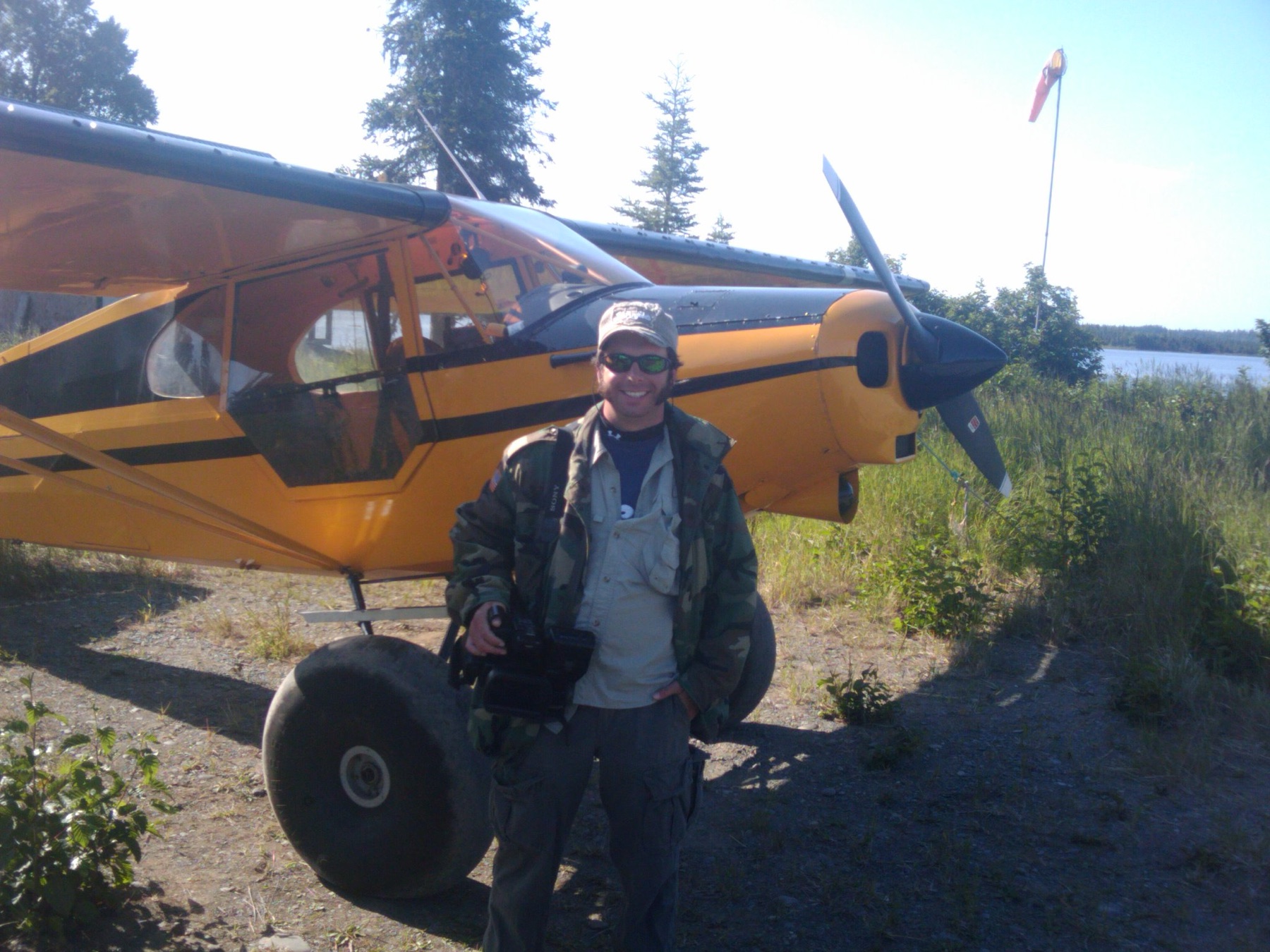 Ryan Kavanagh on location for outdoor adventure shoots — wildlife and wild places.